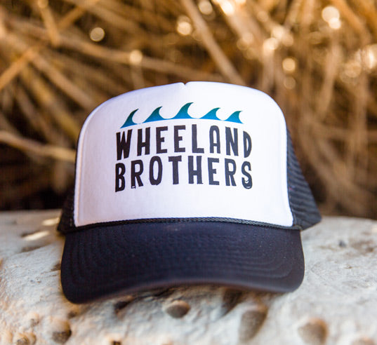 Bamboo beach hat trucker wheeland brothers wave